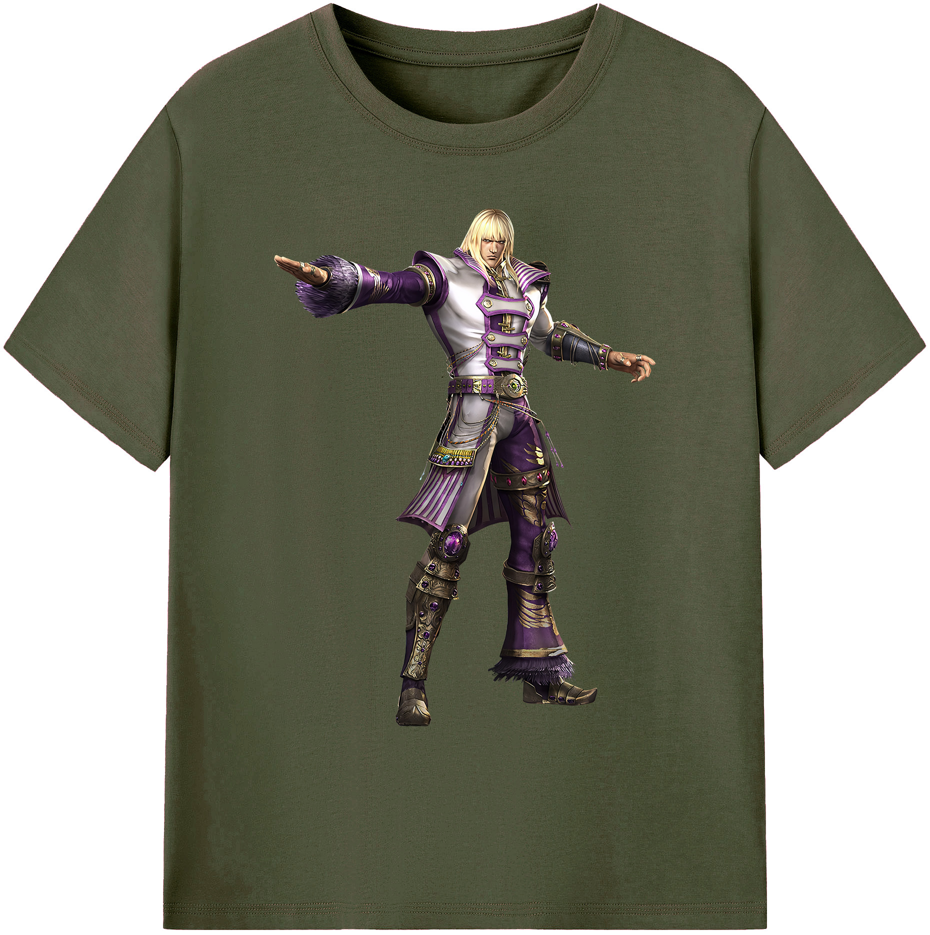 （画像用） 北斗の拳 Fist of the North Star 綿100％ メンズ半袖Tシャツ｜肌触りやわらか＆通気性